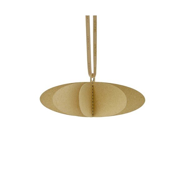 Papirnati okraski za jelko v kompletu 4 ks 4 cm Kazary – Blomus