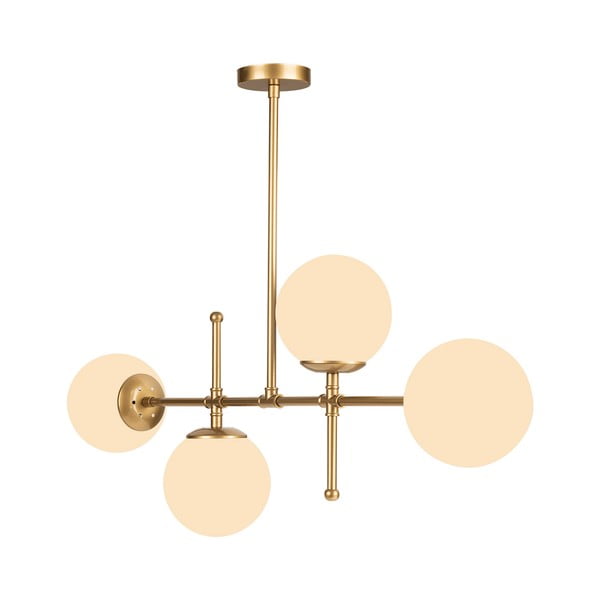 Zlata viseča svetilka Squid Lighting Kruva, višina 57 cm-image-3