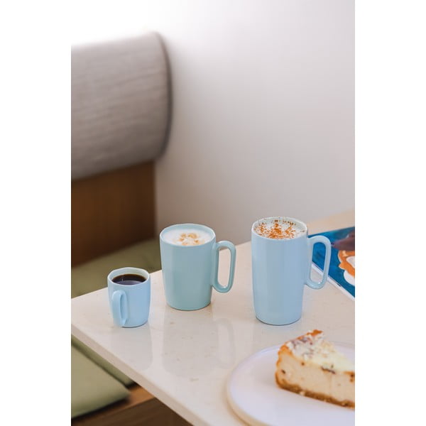 Mentolno zelene lončene skodelice v kompletu 2 ks 330 ml Fuori – Vialli Design-image-4