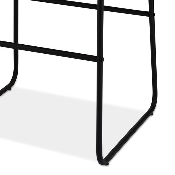 Komplet 2 temno rjavih barskih stolov Furnhouse Indiana-image-2