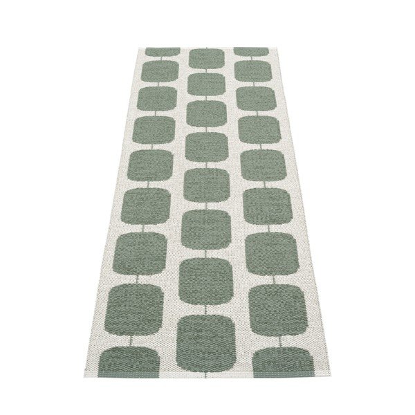 Zelen/kremno bel zunanji in notranji tekač 70x200 cm Sten Army – Pappelina-image-2