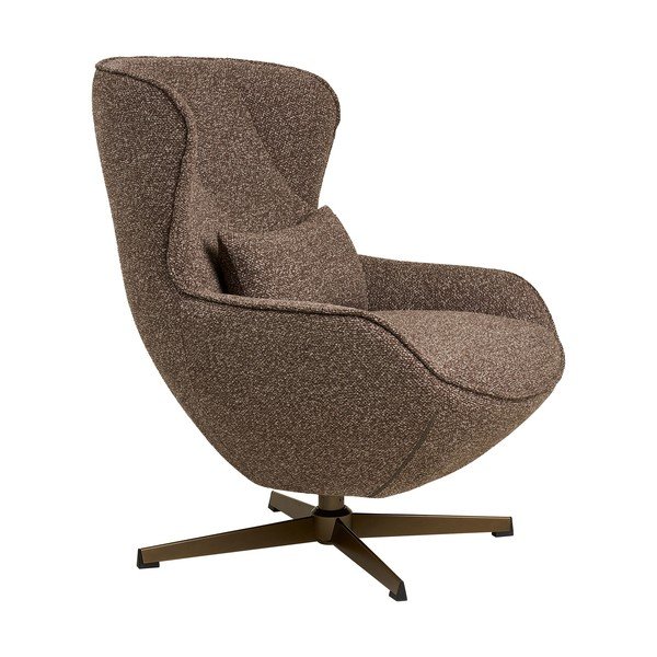 Rjav vrtljiv fotelj Blenheim – House Nordic-image-3