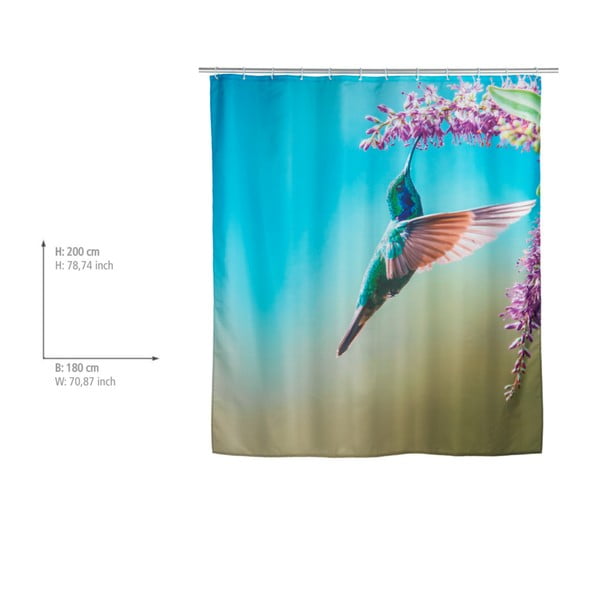 Zavesa za tuš 180x200 cm Managua – Wenko-image-1