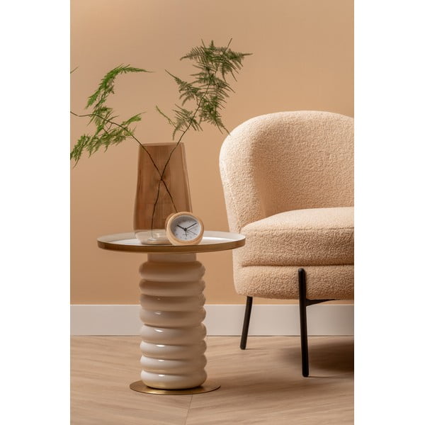 Kovinska okrogla stranska mizica ø 41 cm Ruby – Leitmotiv-image-1