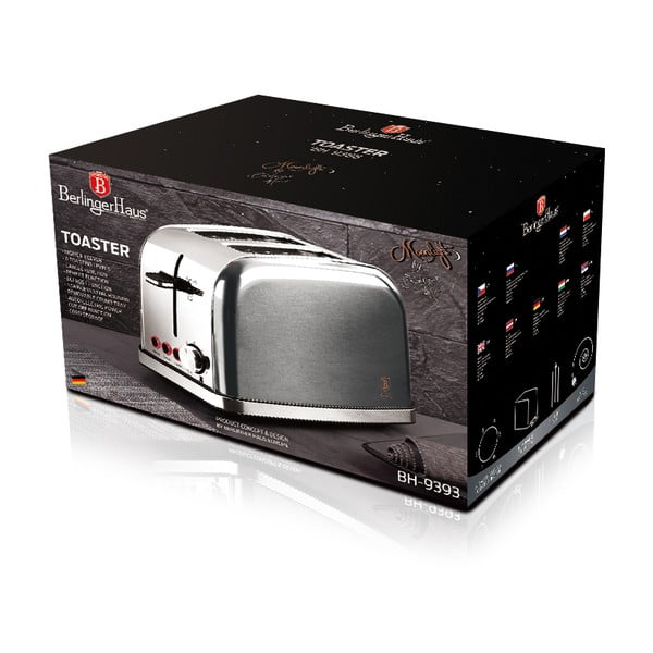 Opekač kruha v srebrni barvi Moonlight Edition - BerlingerHaus-image-3