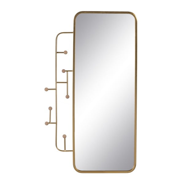 Stensko ogledalo z obešalnikom 55x100 cm Maze – Ixia