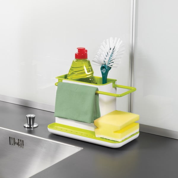 Belo-zeleno stojalo za detergent Rack Joseph Joseph Caddy Sink Tidy-image-1