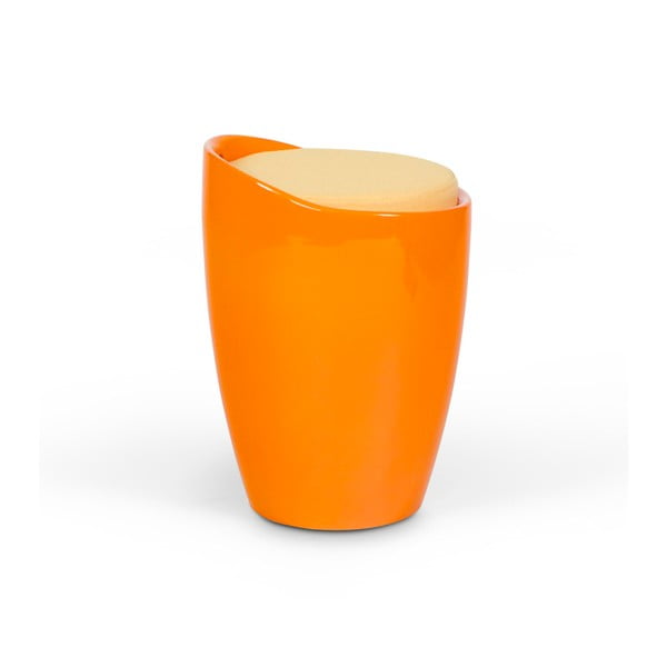 Oranžni stolček s shranjevanjem Kokoon Ese