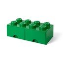 Zelena škatla za shranjevanje z 2 predaloma LEGO®