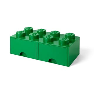 Zelena škatla za shranjevanje z 2 predaloma LEGO®