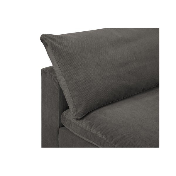 Temno rjav kotni del modularne zofe Windsor & Co Sofas Galaxy, desni kot-image-1