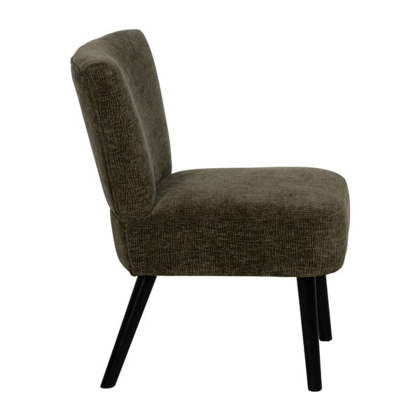 Zelen fotelj iz šenilje – Ixia-image-2