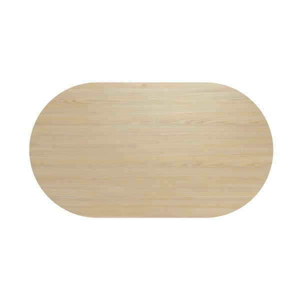 Jedilna miza z mizno ploščo v hrastovem dekorju v naravni barvi 100x180 cm Lago – TemaHome-image-4