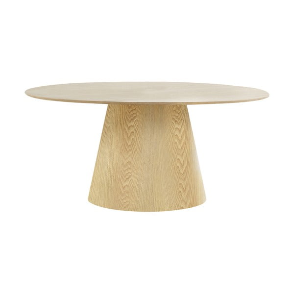 Jedilna miza z mizno ploščo v jesenovem dekorju 90x160 cm Bolton – House Nordic