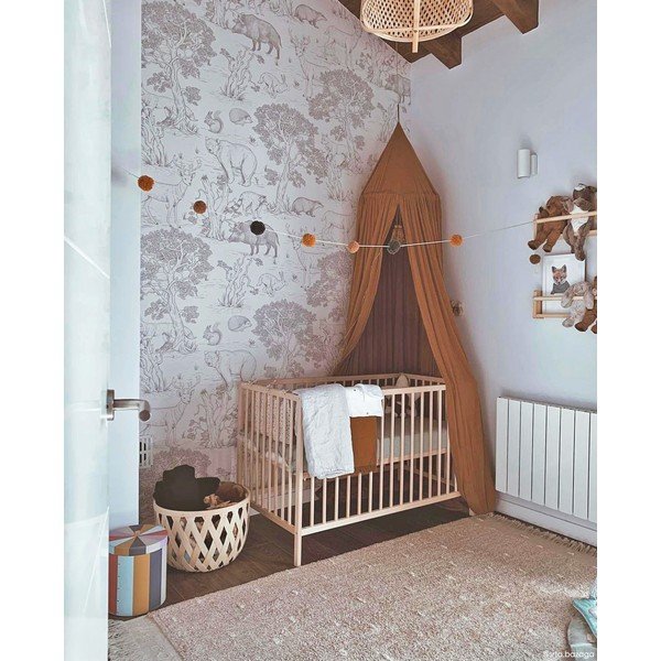 Bež pralna ročno tkana bombažna preproga 140x200 cm Woods Symphony Linen – Lorena Canals-image-3