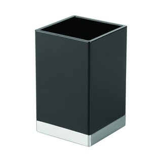 Črna škatla za shranjevanje iDesign Clarity, 6 x 6 cm