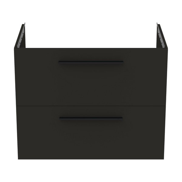 Antracitno siva stenska omarica za pod umivalnik 80x63 cm i.Life B – Ideal Standard-image-2