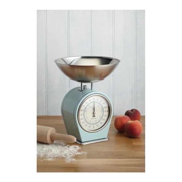 Kitchen Craft Living Modra kuhinjska tehtnica Nostalgija, zmogljivost 4 kg-image-1