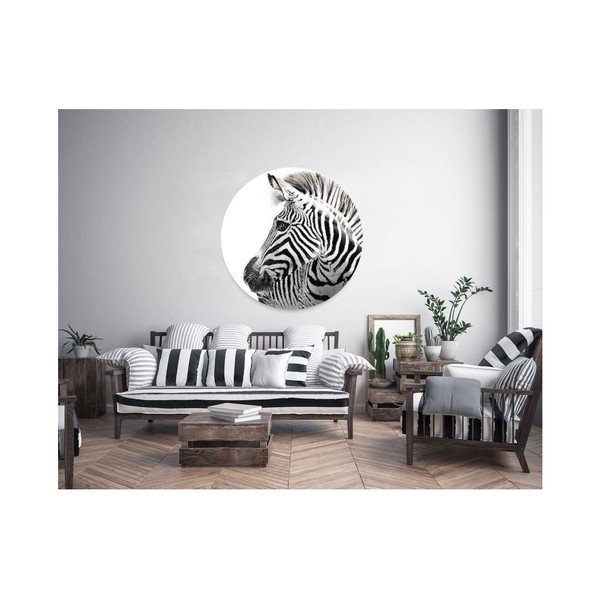 Stenska dekoracija Styler Ring Zebra, ø 70 cm-image-1