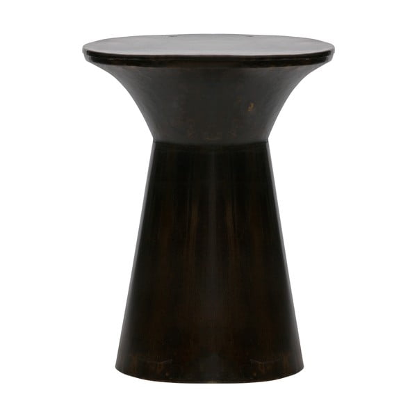 Kovinska mizica v bronu WOOOD Diaz, ⌀ 40 cm