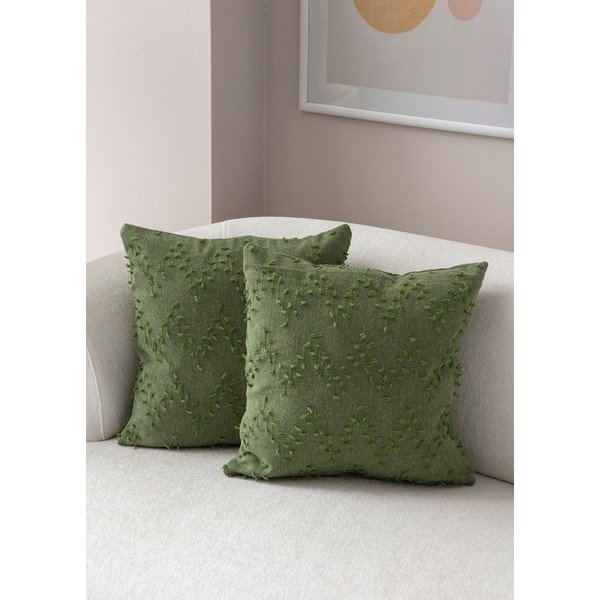 Prevleke za blazino v kompletu 2 ks 43x43 cm Tuffet – Mioli Decor-image-1