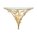 Nočna omarica v zlati barvi Butterfly – Mauro Ferretti