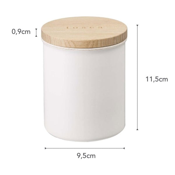 Keramična posoda za shranjevanje živil Tosca – YAMAZAKI-image-4