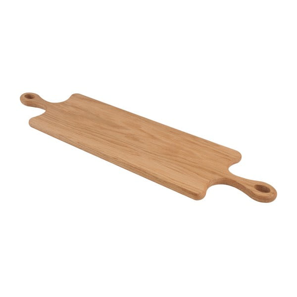 Kuhinjska deska za rezanje iz bukovega lesa, 61,6 x 15 x 1,5 cm