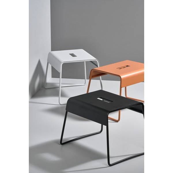 Svetlo siv jekleni stolček Zone A-Stool-image-2