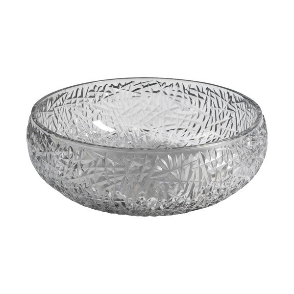 Črn steklen okrogel umivalnik ø 42 cm Gaviota – Sapho-image-3