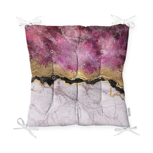 Sedežna blazina Minimalist Cushion Covers Pink Gold, 40 x 40 cm