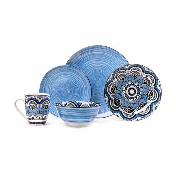 20-delni komplet porcelanaste posode Bonami Essentials Orient