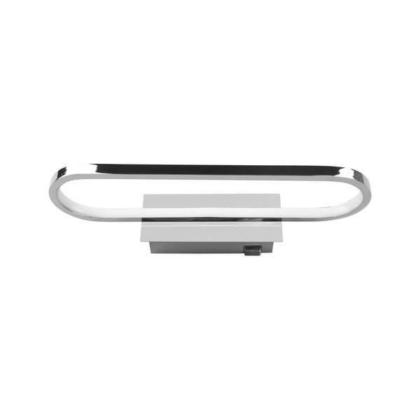 LED stenska svetilka v svetleči srebrni barvi (dolžina 40 cm) Gianni - Trio-image-2