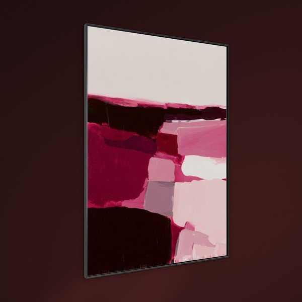 Tiskana slika z okvirjem/na platnu 70x100 cm Berry Blocks – Styler-image-1