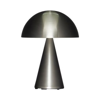 Temno siva LED zatemnitvena namizna svetilka (višina 20 cm) Mush – Hübsch