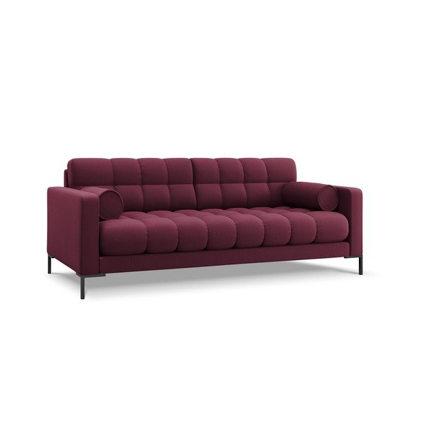 Bordo rdeča sedežna garnitura 217 cm Bali – Cosmopolitan Design-image-2