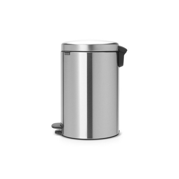 Jeklen koš za smeti s pedalom v mat srebrni barvi 20 l NewIcon – Brabantia-image-1
