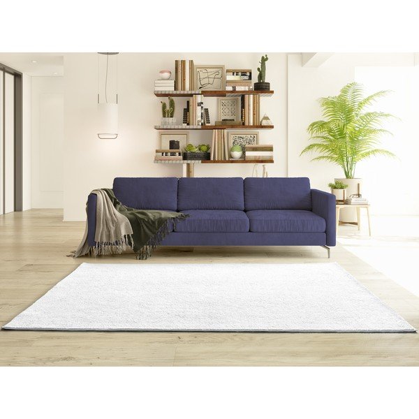 Kremno bela preproga iz mikrovlaken 160x220 cm Coraline Liso – Universal-image-2
