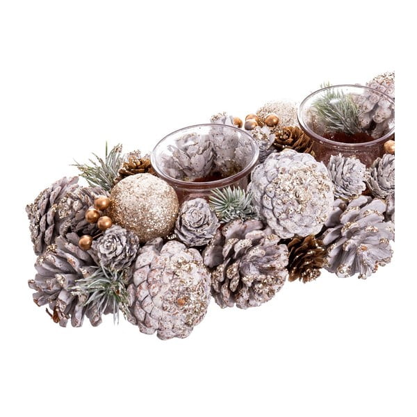 Plastičen/steklen svečnik – Casa Selección-image-1