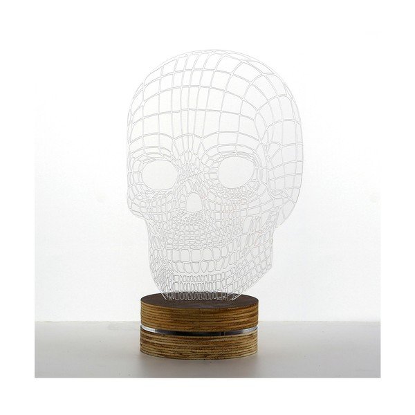 3D namizna svetilka Skull-image-1