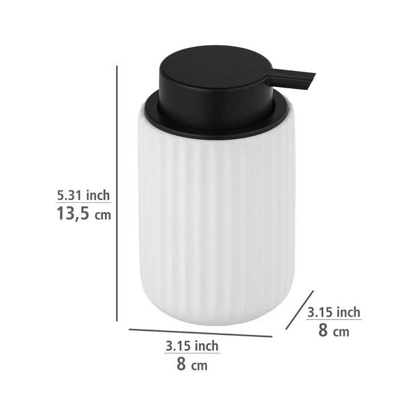 Bel keramičen komplet pripomočkov za kopalnico Belluno – Wenko-image-4