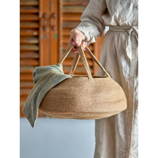 Košara iz jute ø 44x33 cm Nomie – Bloomingville-image-1
