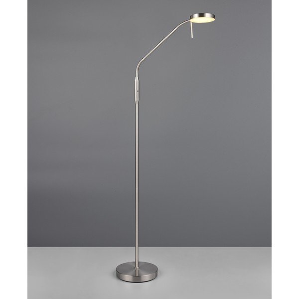 LED stoječa svetilka v srebrni barvi (višina 160 cm) Moreno – Reality-image-1