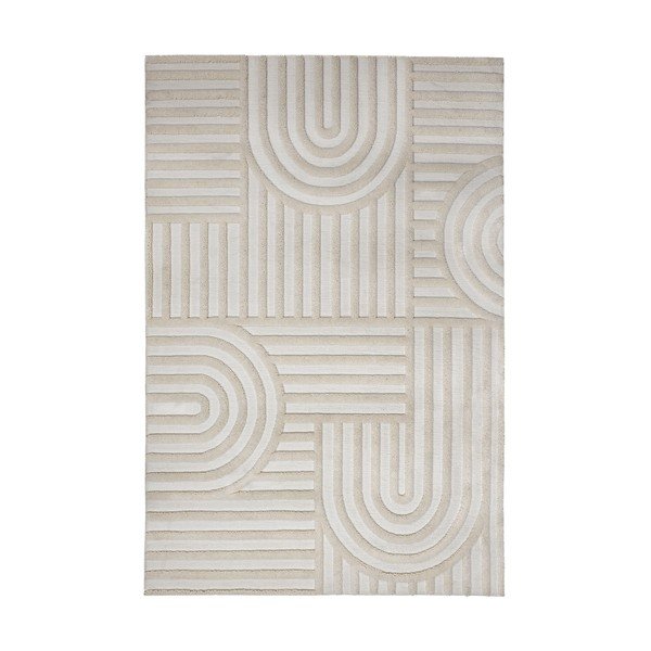 Kremno bela preproga 133x190 cm Elara – Flair Rugs