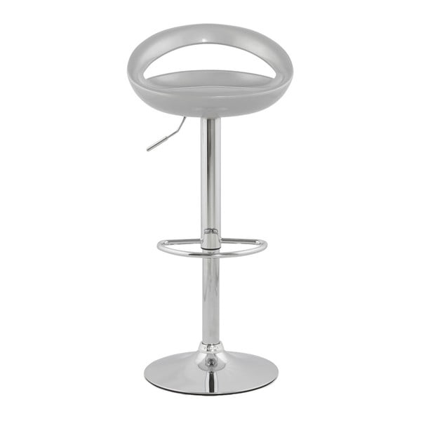 Srebrni Kokoon Design Venus nastavljiv vrtljivi barski stol