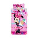 Enojna bombažna otroška posteljnina 140x200 cm Minnie – Jerry Fabrics