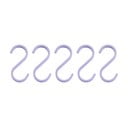 Vijolični kovinski viseči obešalniki v kompletu 5 ks Hang-it – Mette Ditmer Denmark