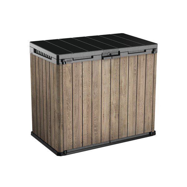 Rjava plastična vrtna škatla za shranjevanje Deco – Keter