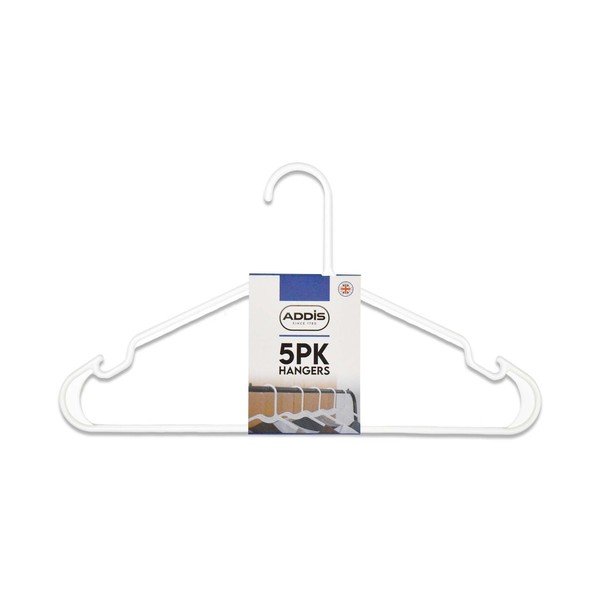 Plastični obešalniki v kompletu 5 ks – Addis-image-2