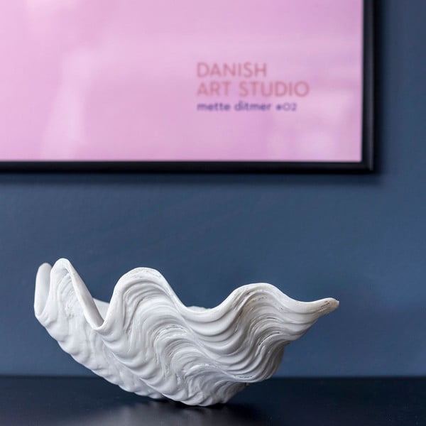 Okrasna skleda iz poliresina 24x19 cm Shell – Mette Ditmer Denmark-image-1